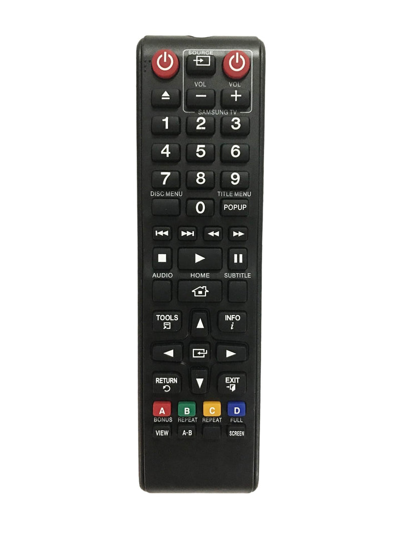 Replacement Remote Controller fit for BD-J7500 BD-JM57/ZA BD-ES7000 BD-HM59C/ZA Samsung 3D Blu-ray Disc Player