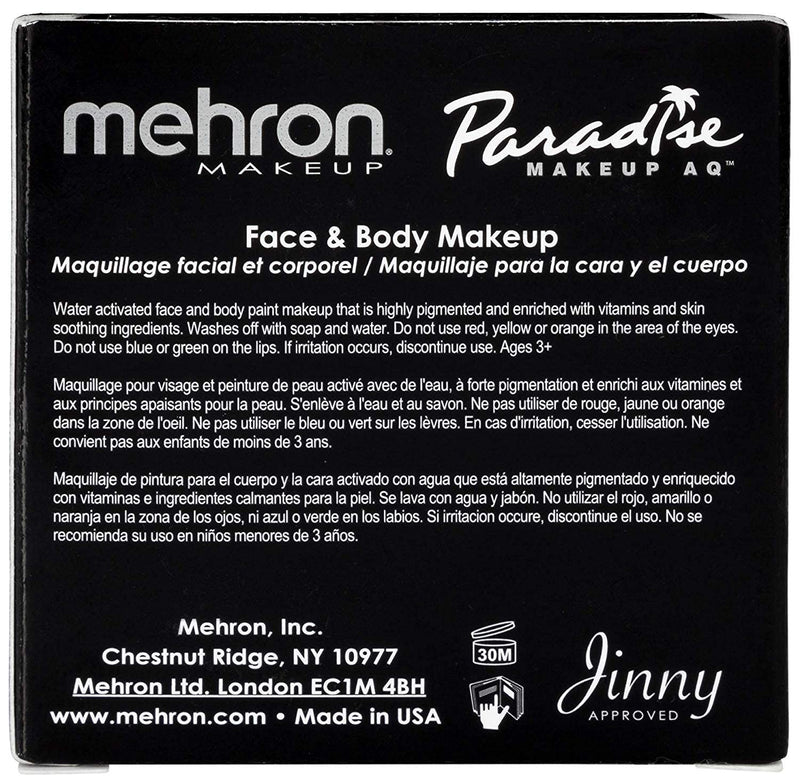Mehron Makeup Paradise Makeup AQ Face & Body Paint (1.4 oz) (Amazon Green) Amazon Green