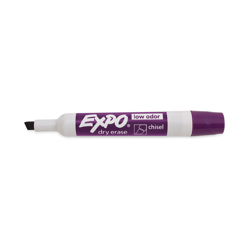 EXPO Low Odor Dry Erase Marker | Chisel Tip Markers | Whiteboard Markers, Assorted, 36 Count 36.0