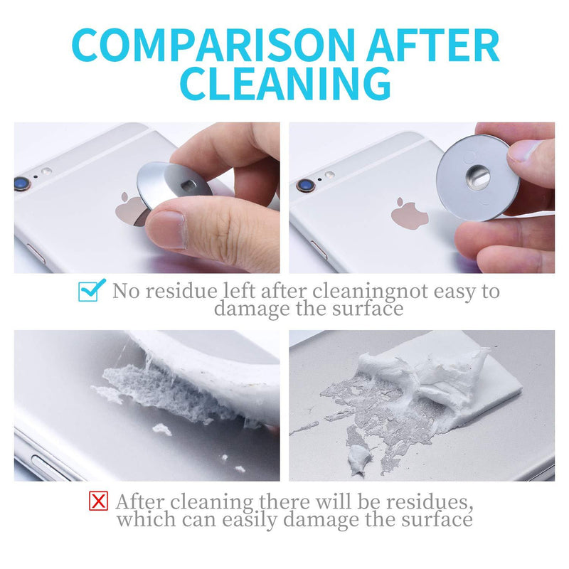 Loradar Anchor Plate Adhesive Security Plate with Slot for Cables to Lock Down Laptops, Tablets, Monitors,iPhone Smart Phone, MacBook Pad Ipad, Tablet, Other Electronic Products (Silver 2Pack) Silver 2Pack