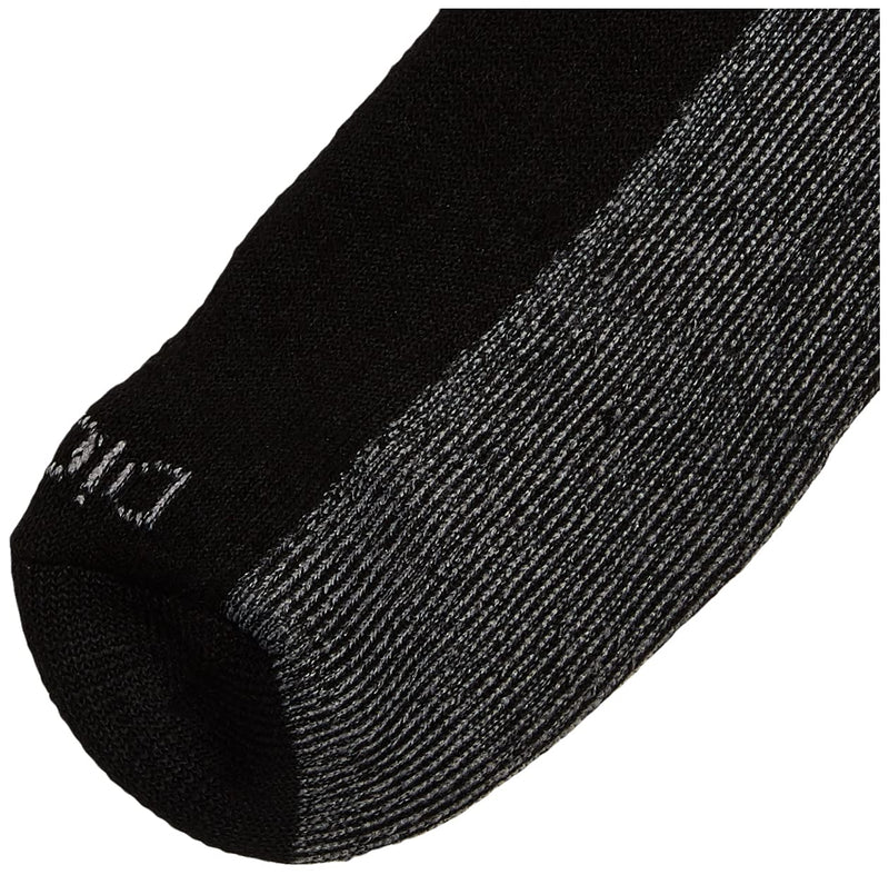 Dickies mens Dri-tech Moisture Control Quarter Socks Multipack Shoe Size: 5-9 Black (12 Pairs)