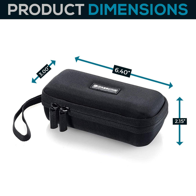 Hard CASE fits TASCAM DR-05 / DR-05X (Version 2/1) Portable Digital Recorder. - Includes Mesh Pocket for Accessories. by Caseling