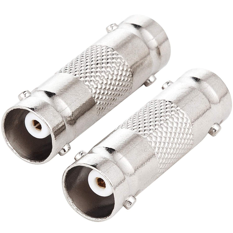 BNC Coupler, 10-Pack BNC Female to Female Adapter Connector, RFAdapter Extend Cables on Security Cameras CCTV