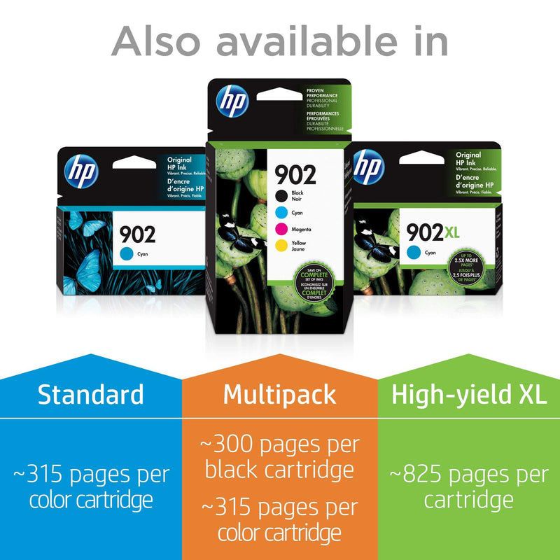 HP 902 | Ink Cartridge | Black | Works with HP OfficeJet 6900 Series, HP OfficeJet Pro 6900 Series | T6L98AN