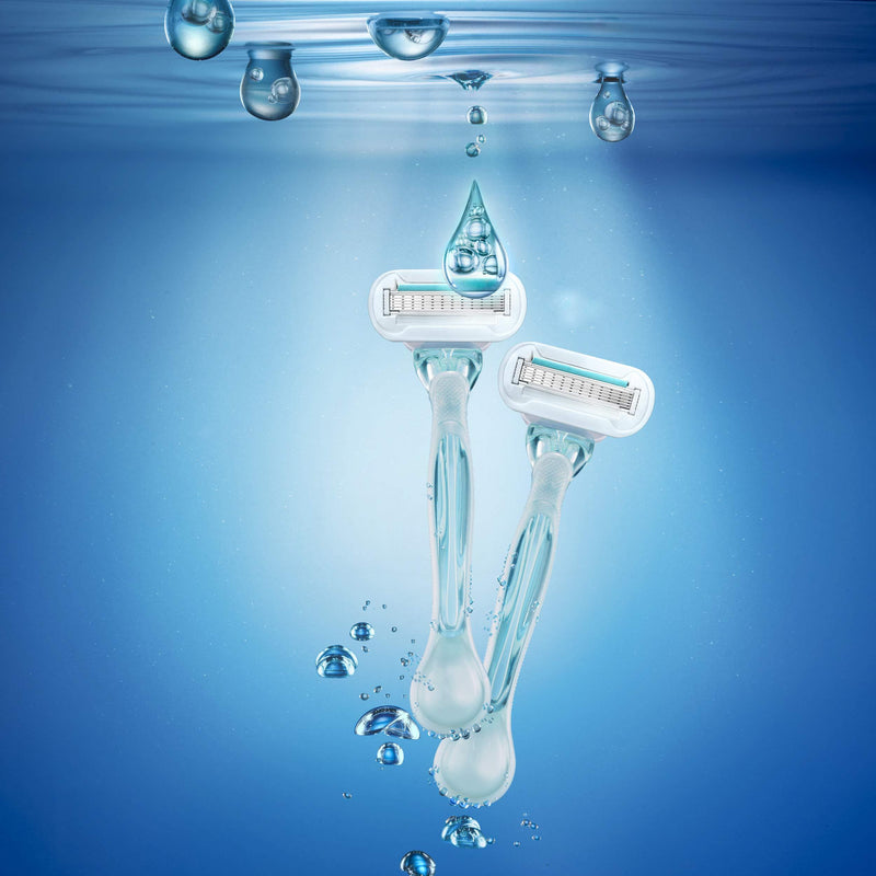 Gillette Venus Extra Smooth Sensitive Women's Disposable Razors, 2 Count Extra Smooth Sensitive (2 count)