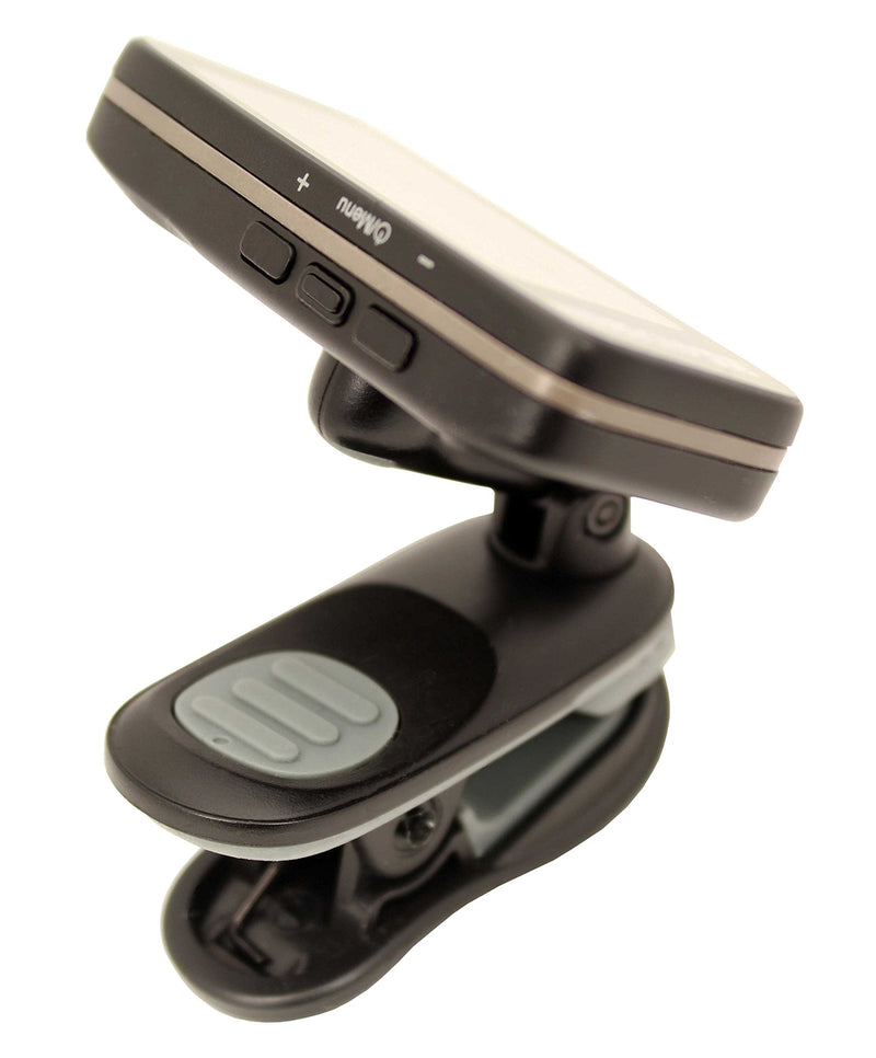 Peterson StroboClip HD Clip-On Tuner | Guitar, Bass, Violin, Ukulele, Harp, Brass, Woodwind, Orchestral Black
