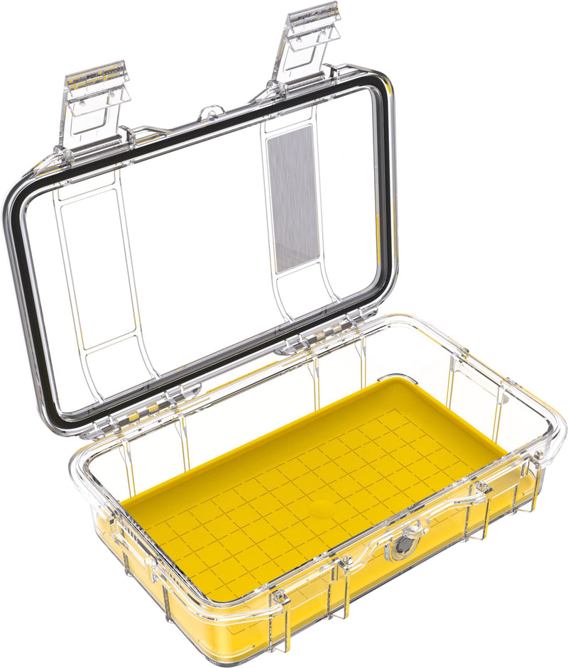 Pelican M50 Micro Case (Yellow/Clear) Yellow/ Clear