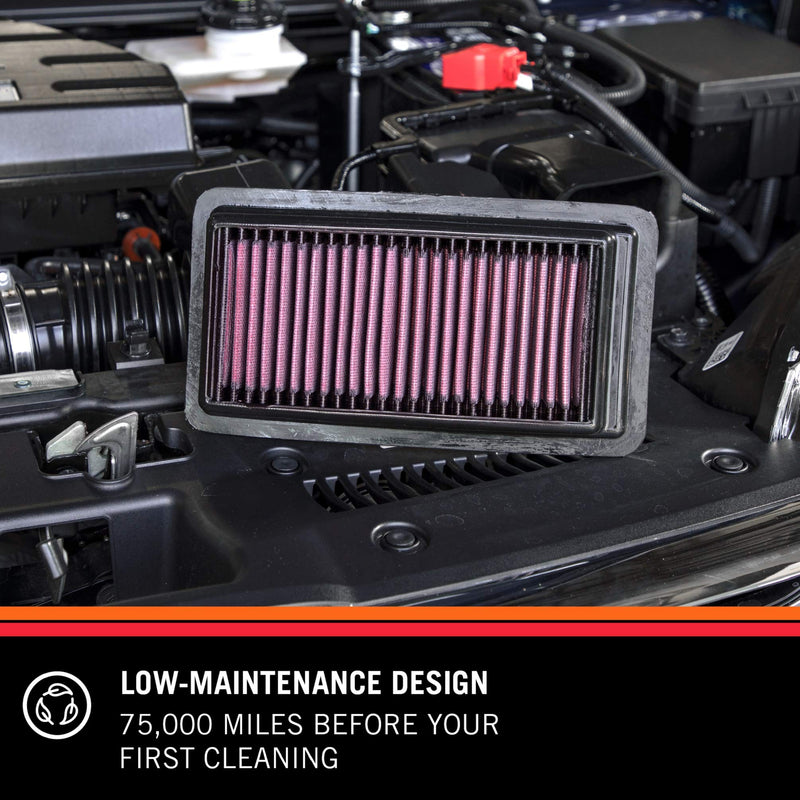 K&N Engine Air Filter: High Performance, Washable, Replacement Filter: Compatible with 1981-2019 Nissan/Infiniti/Renault (Maxima, Murano, Pathfinder, Altima, Elgrand, Quest, X-Trail, QX60) 33-2031-2