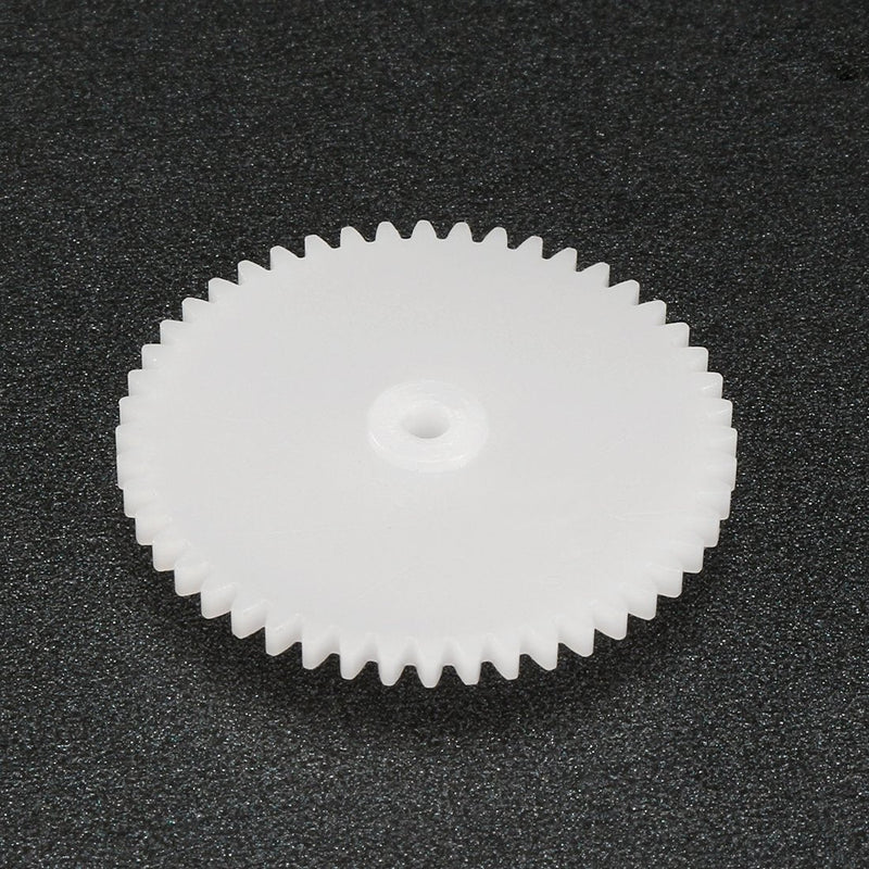 uxcell 50pcs Plastic Gears 56 Teeth Model 562A Reduction Gear Plastic Worm Gears for RC Car Robot Motor