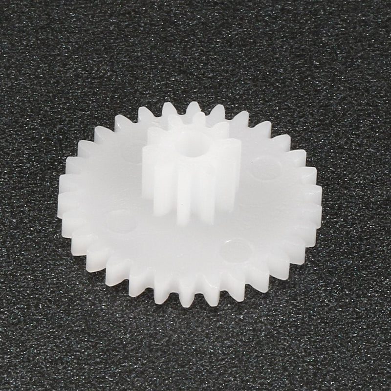 uxcell 20pcs Plastic Gears 24 Teeth Model 24102B Reduction Gear Plastic Worm Gears for RC Car Robot Motor