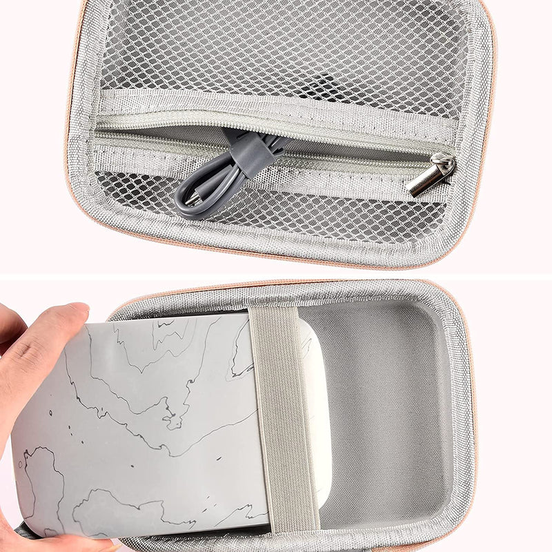 Case Compatible with HP Sprocket Select Portable/ 2nd Edition Instant Photo Printer, Travel Carrying Organizer Holder Fits for Zink Photo Paper, USB Cable and More Accessories(Box Only)