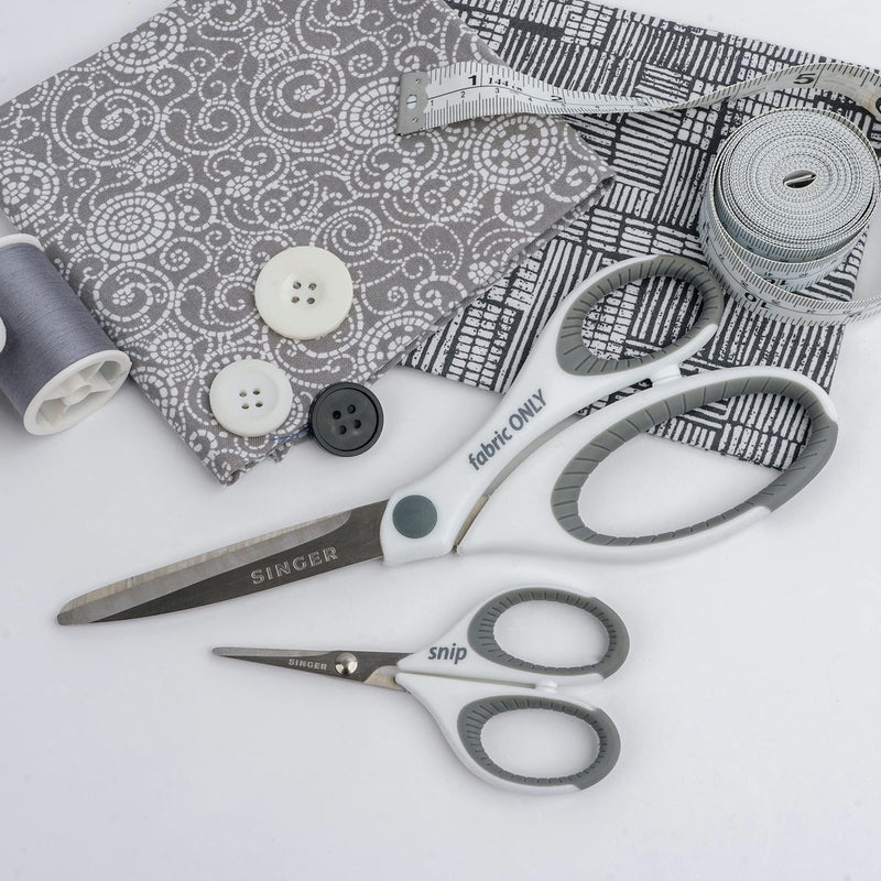 SINGER 07175 Sewing and Detail Scissors Set with Comfort Grip