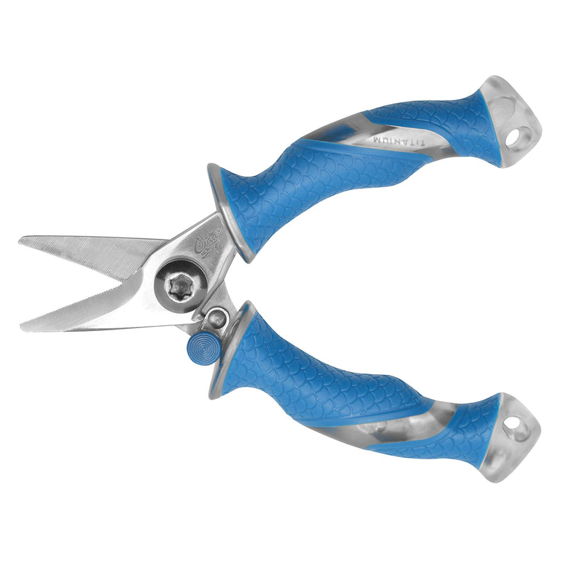 Cuda 5.25" Titanium Bonded Mini Snip, Blue (23028)