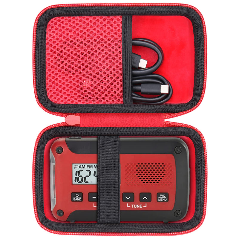 co2CREA Hard Case Replacement for Midland ER10VP Emergency Alert Radio Flashlight