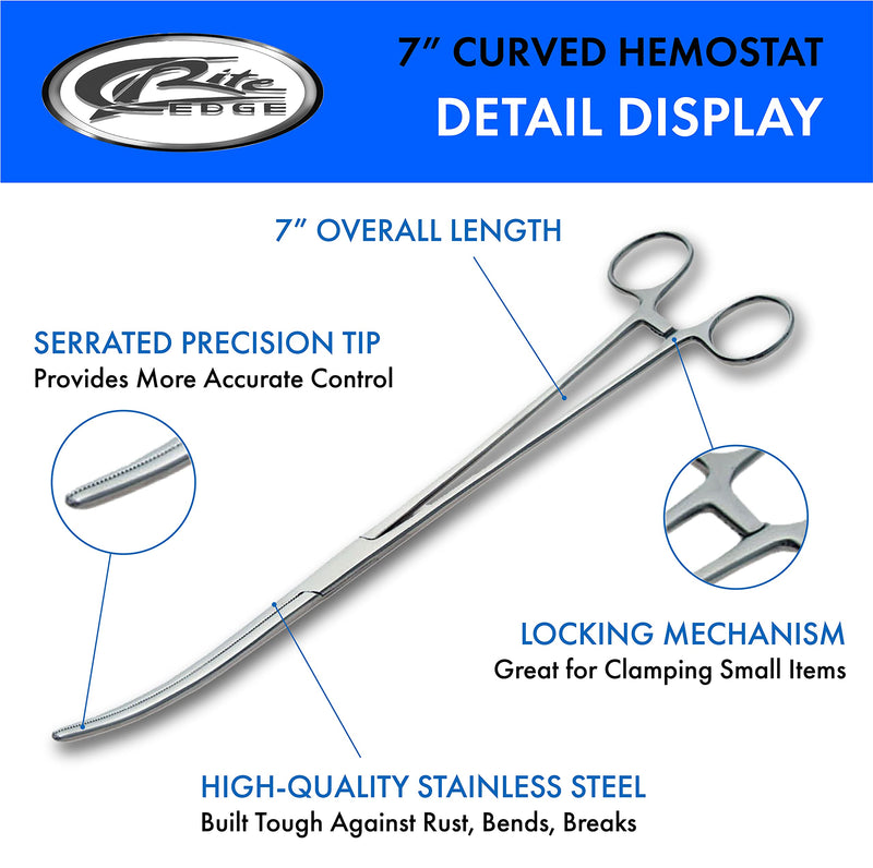 SZCO Supplies Curved Hemostat 8-Inch