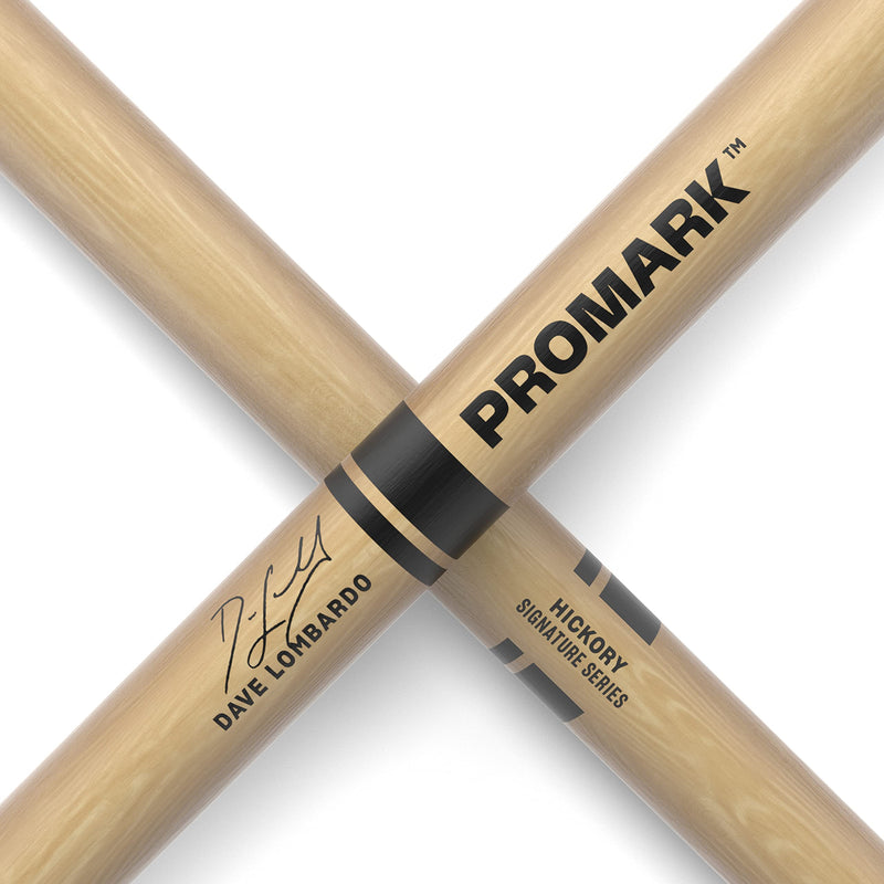 ProMark Dave Lombardo Hickory Drumsticks, Nylon Tip, One Pair 2B