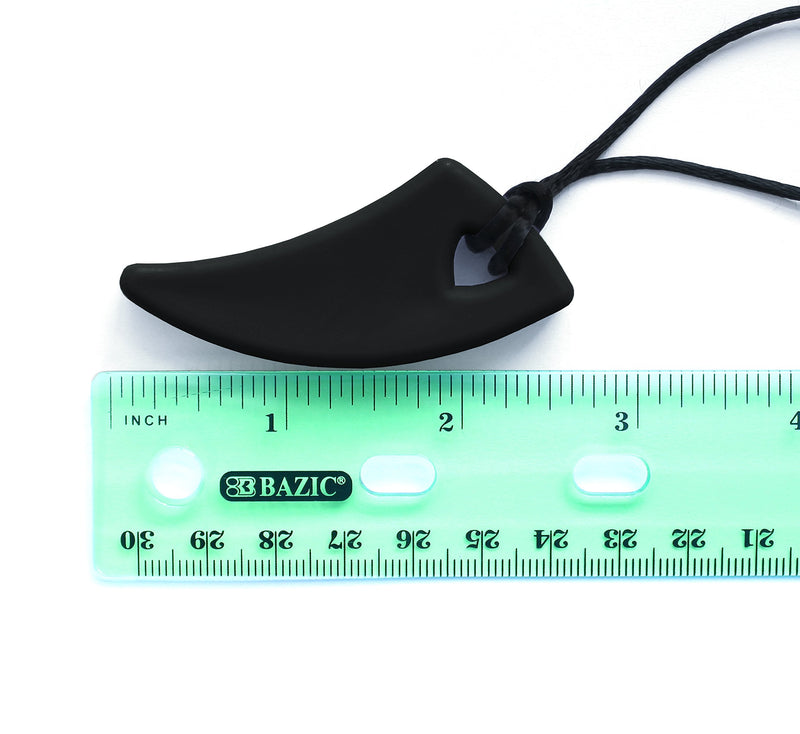 ARK's Saber Tooth Chew Necklace for Mild to Moderate Chewing (Black)