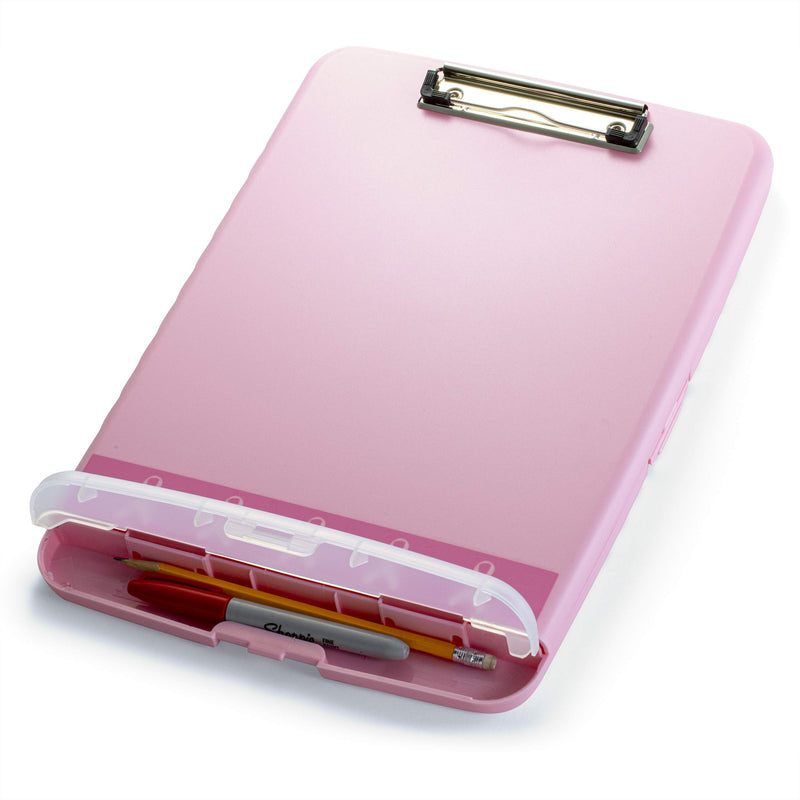 Breast Cancer Awareness BCA Slim Clipboard Storage Box Pink Standard