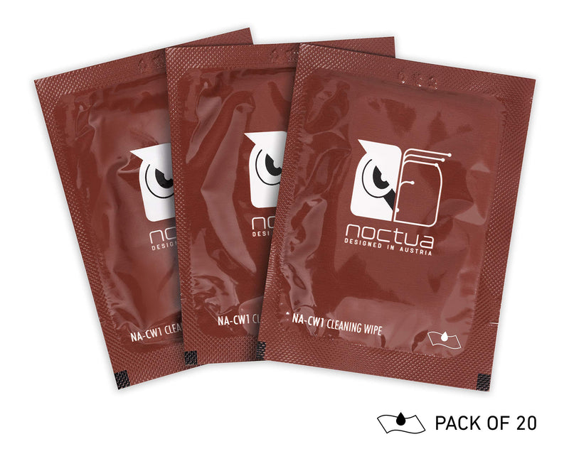 Noctua NA-SCW1, Cleaning Wipes for Thermal Paste (20 Pieces)