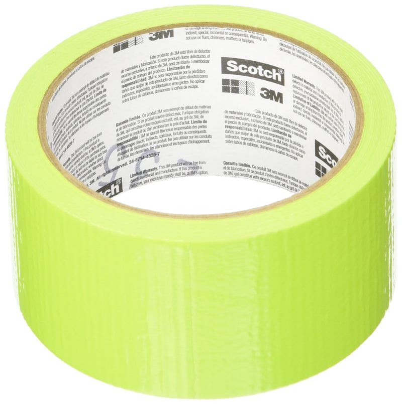 Scotch Duct Tape, Green Apple, 1.88-Inch by 20-Yard 1.88 in x 20 yds