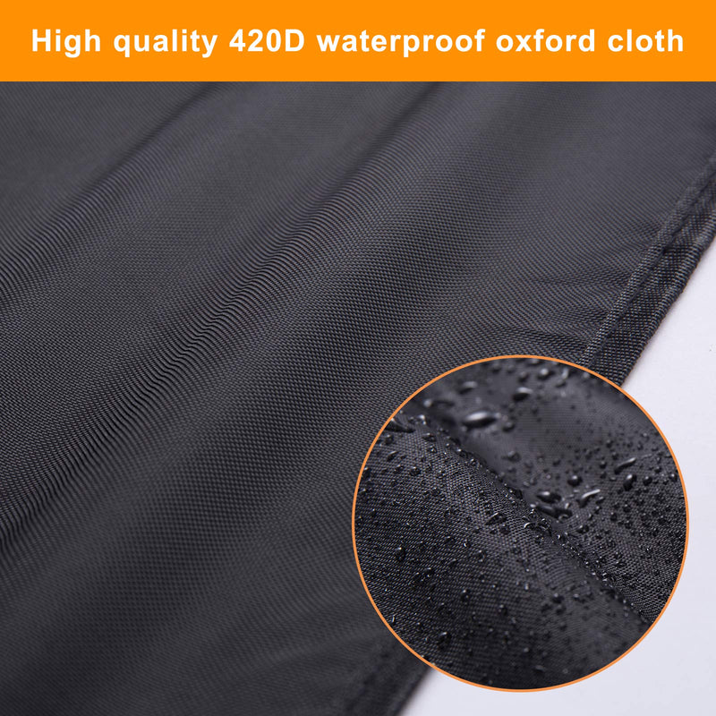 Waterproof Computer Monitor Dust Cover, Luxiv Black Full Body Cover for Computer Screen Anti-Static LCD-Silky HD Panel Dust Cover 28W X 18H X 4D