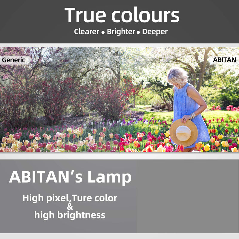 ABITAN 2400MP Replacement Projector Lamp Bulb for Dell 2400MP 310-7578/725-10089 Projector with Housing…