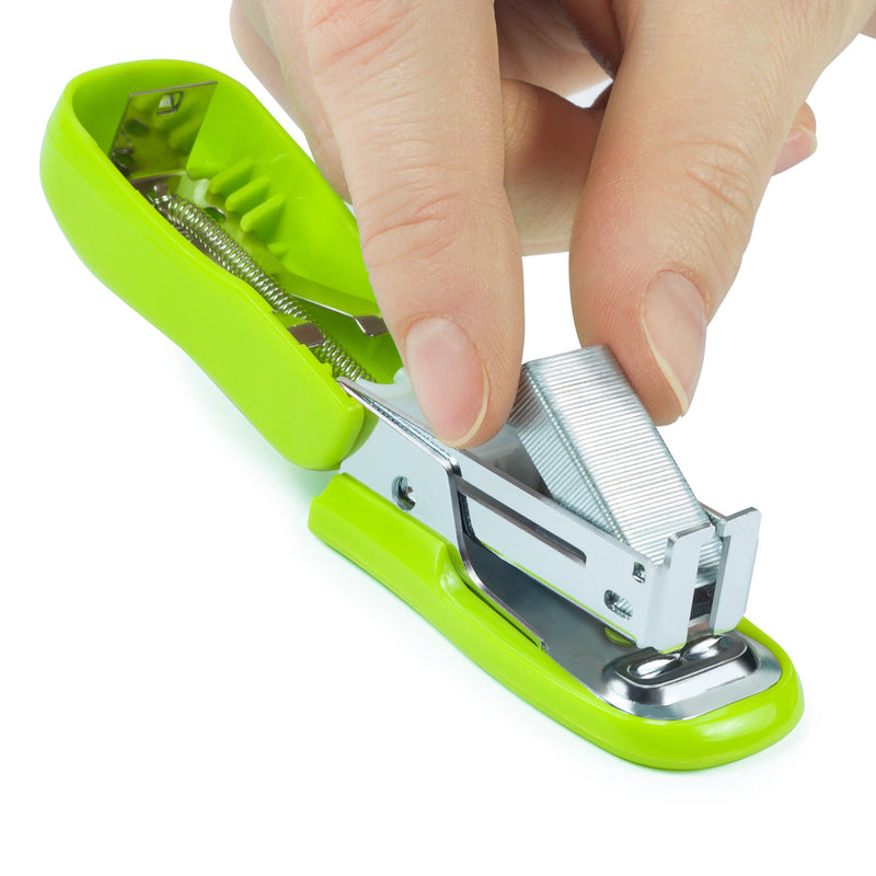 Rapesco Bug Mini Stapler, Green (1411)