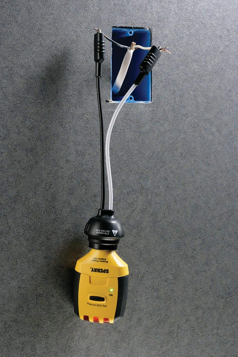 Gardner Bender Sperry Instruments CS61200P Electrical, 120V AC, 60Hz, Includes: CS61200AS Light and Switch, 2 Pc Circuit Breaker Finder and Accessory Kit, As Shown in The Image