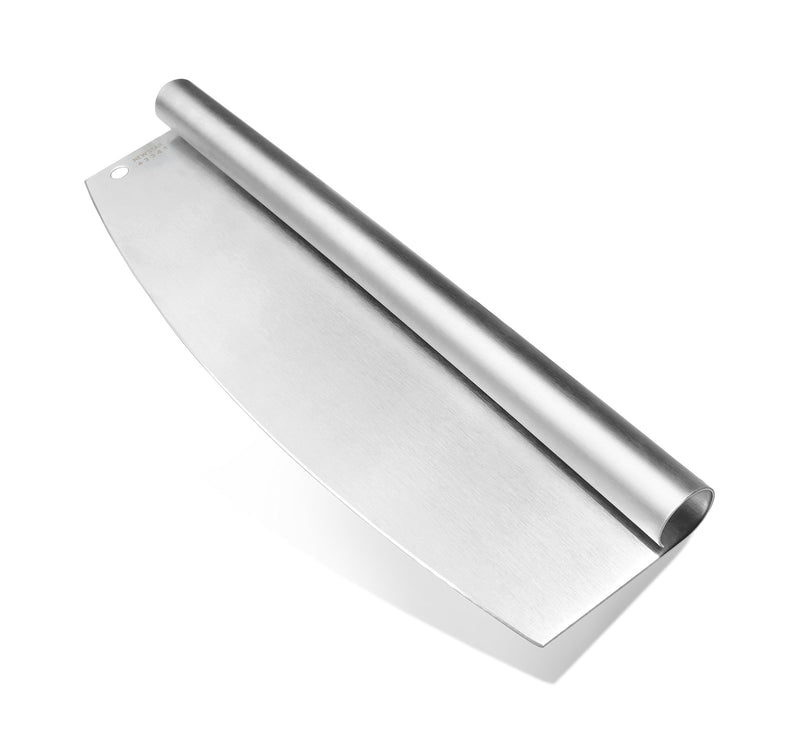 New Star Foodservice 43341 18/8 Stainless Steel Pizza Cutter, 13.75" x 4" Inch, Silver
