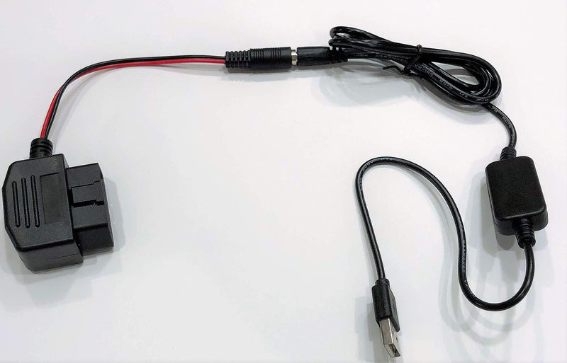 USB/9V Powered OBD Connector Memory Saver for Vehicle Battery Replacement/Disconnect Short/Long Term Memory Storage