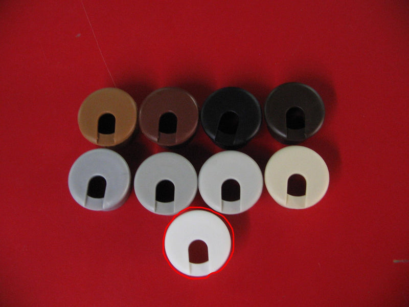 Cord Grommet White 1" #1041WH. (5 Grommets) 5 Grommets