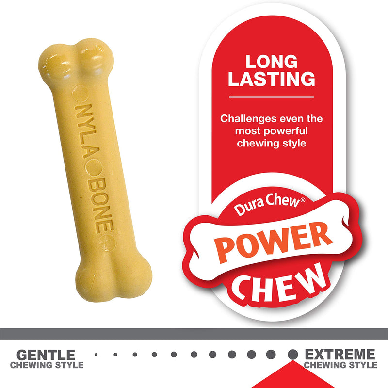 Puppy Chew Toys for Teething Puppies | Small/Regular - Up to 25 Ibs. Bones Peanut Butter & Chicken X-Small/Petite (2 Count)