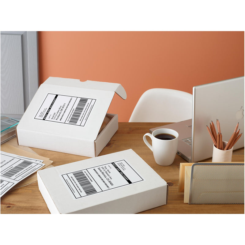 Avery White EcoFriendly Address Labels, 1 x 2.625 Inches, Box of 750 (48160)