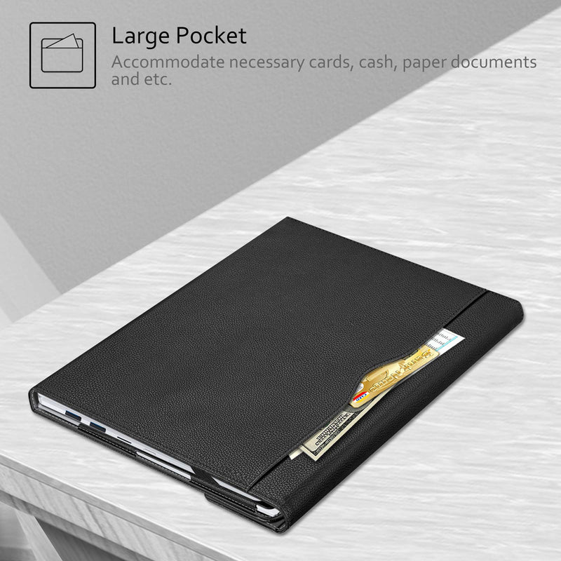 Fintie Sleeve Case Cover for 13.3" Samsung Galaxy Book Flex Alpha 13 NP730QCJ/ Galaxy Book Flex2 Alpha NP730QDA/Galaxy Chromebook 2 XE530QDA/Galaxy Book S/Galaxy Book Ion 13 NP930XCJ, Black