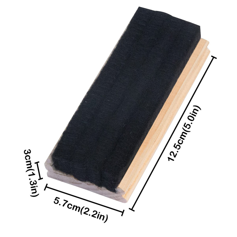 Chalkboard Eraser - Campus Style Pine Wood Blackboard Cleaner Engravable College Styled DIY Gift 1 Pcs