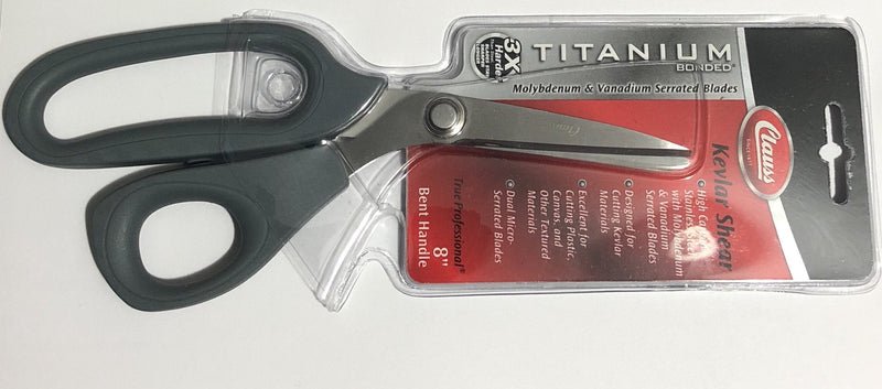 Clauss 19592 8" Titanium Bent Kevlar Shear