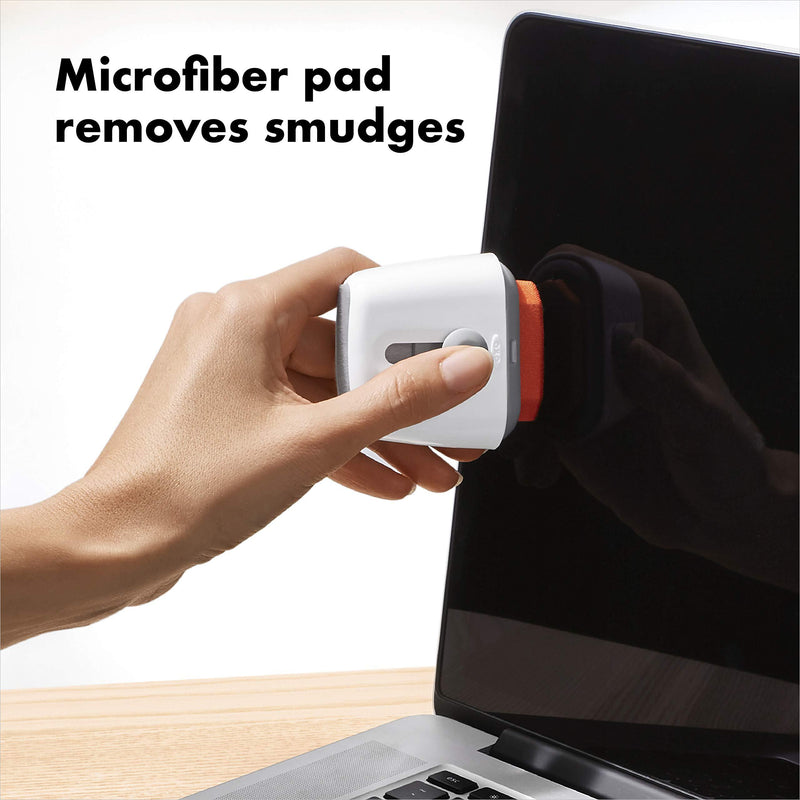 OXO Good Grips Sweep & Swipe Laptop Cleaner, White, One Size Laptop & Screen Cleaner