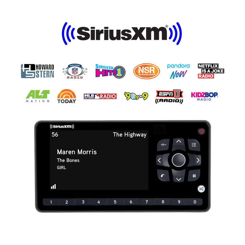 SiriusXM Onyx EZR Satellite Radio with Home Kit, Get 12 Months for $99 or Your First 3 Months Service Free w/ Subscription â€“ Enjoy SiriusXM on your Home Stereo or Powered Speakers Satellite Radio + Home Kit