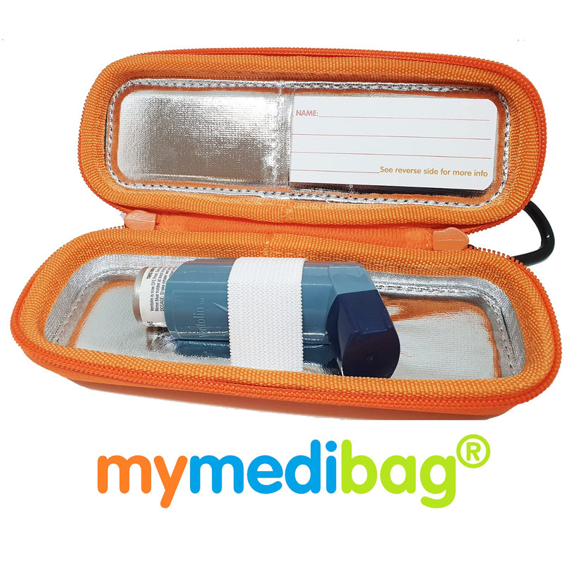 MyMediBag Hardcase Insulated - Single EPIPEN - Medication Bag for Allergy and Asthma - Highly Visible and Noticeable in The case of an Emergency