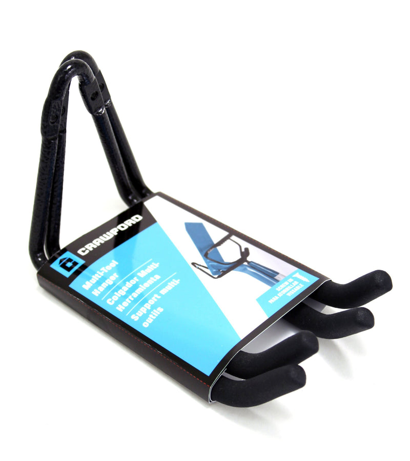 Crawford CMDH2-6 Multi-Tool Hanger Utility Hook, Black, 2-Pack, Large
