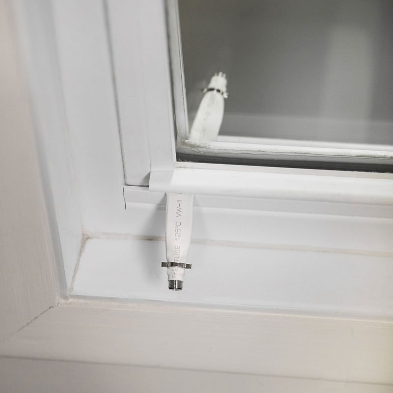 Parts Express Flat Cable TV Coaxial Cable Coupler