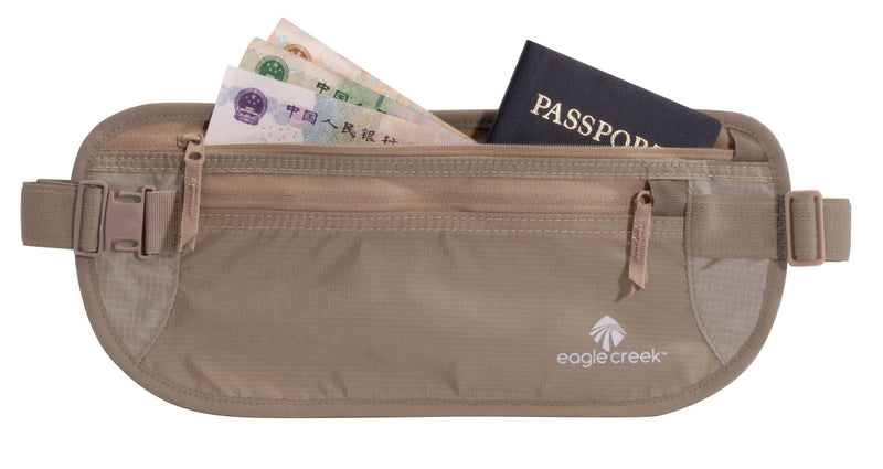 Eagle Creek Undercover Hidden Pocket - Travel Money Belt for Men and Women, Khaki