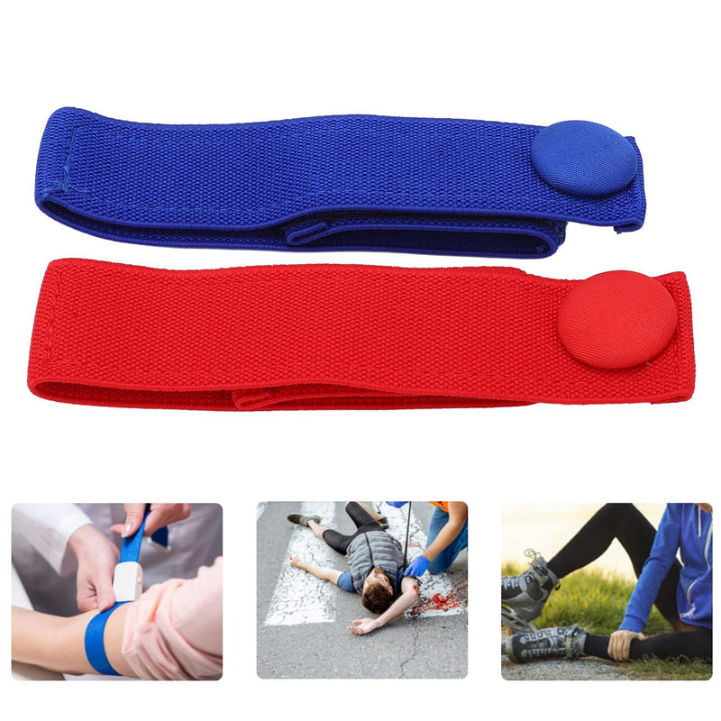 Wandier emergency tourniquet, easy to use Velcro design compression tourniquet, reusable and skin-friendly for stopping bleeding during care