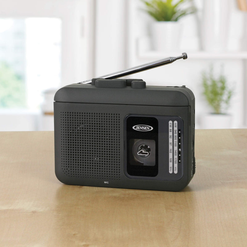 JENSEN MCR-75 Personal Cassette Player/Recorder with AM/FM Radio