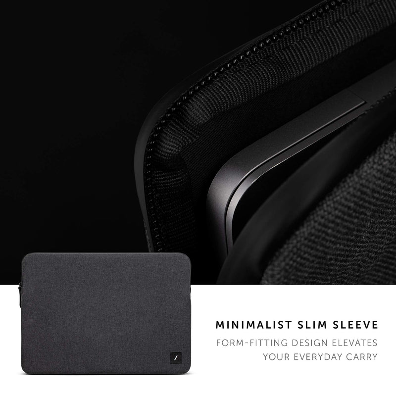 Native Union Stow Lite MacBook Sleeve 16” – Minimalist Slim Sleeve with 360-Degree Protection – Compatible with MacBook Pro 15" (2016-2019), MacBook Pro 16”(2019-2021) (Slate) 16" Slate