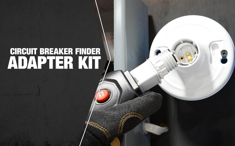 Southwire 58292240 60030S Circuit Breaker Finder Adapter/Accessory Kit; Includes Alligator Clips and Light Bulb Circuit Adapter (Compatible with Southwire's 41210S Circuit Breaker Finder) Original version