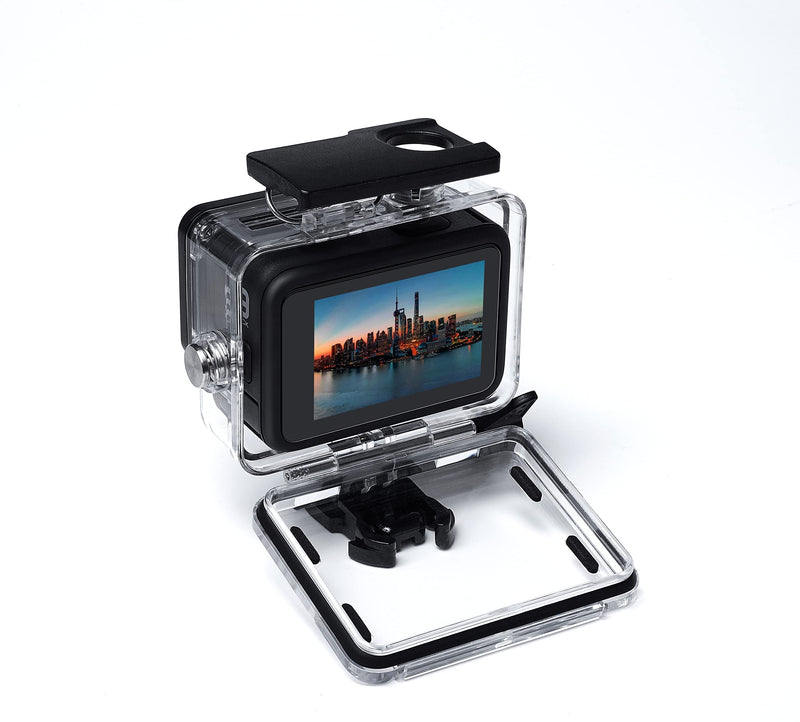 OKFUN Waterproof Housing Case for GoPro Hero 10 /GoPro Hero 9 Black ,Protective Underwater Dive Case Shell for Go Pro Hero10 /Go Pro Hero9 Action Camera,with Mount and Thumbscrew
