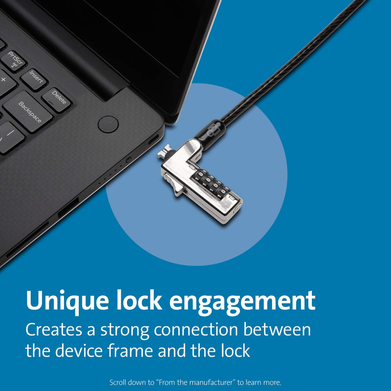 Kensington Slim Lockhead Laptop Lock - Combination (K60600WW)