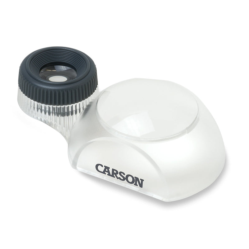 Carson DualView 3x Stand Loupe Magnifier with 12x Focusing Loupe (DV-30)