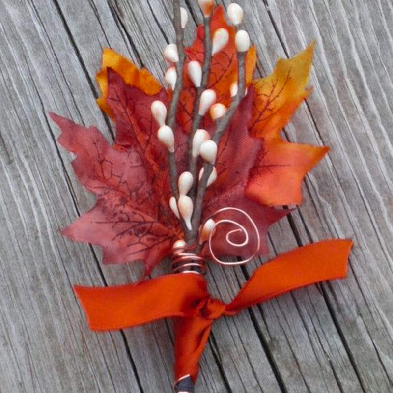 VATIN 1/2 inches Double Faced Autumn Orange Polyester Satin Ribbon - 50 Yards for Gift Wrapping Ornaments Party Favor Braids Baby Shower Decoration Floral Arrangement Craft Supplies 1/2" X 50 Yards